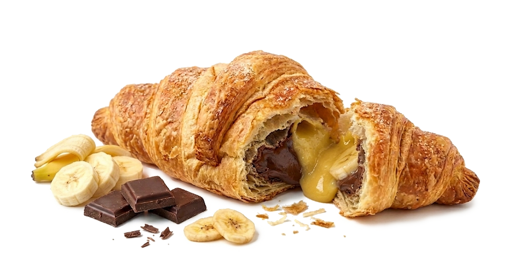 Croissant with Cocoa & Banana Filling 60 g