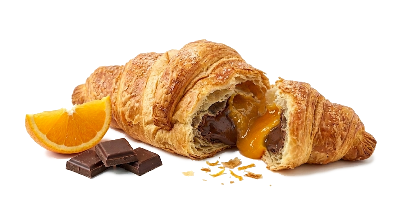 Croissant with Cocoa & Orange Filling 60 g