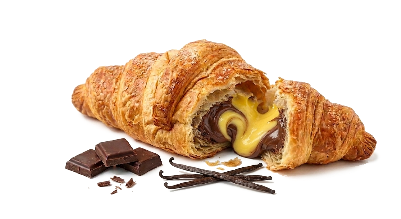 Croissant with Cocoa & Vanilla Filling 200 g