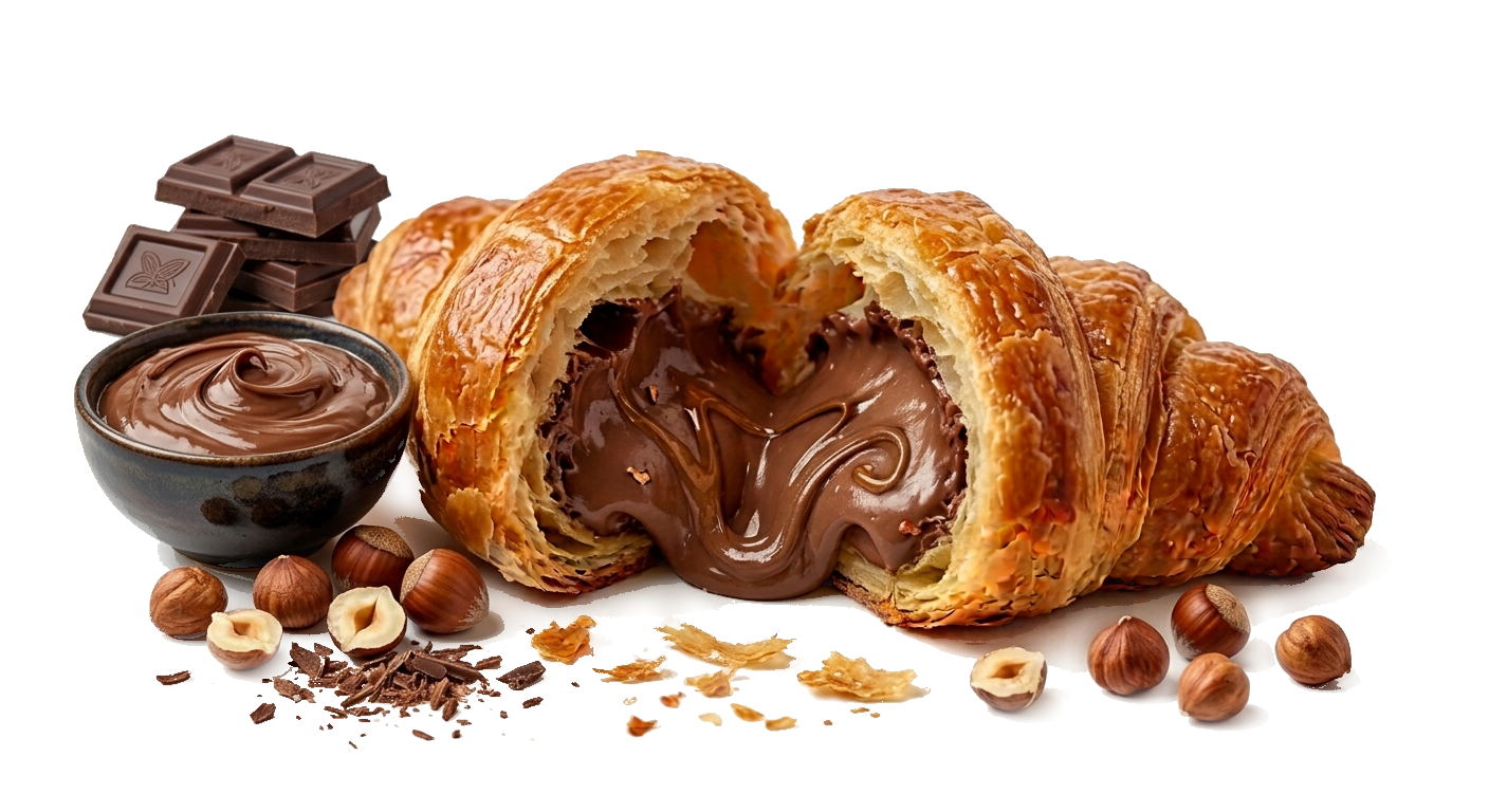 Croissant with Hazelnut Filling 60 g