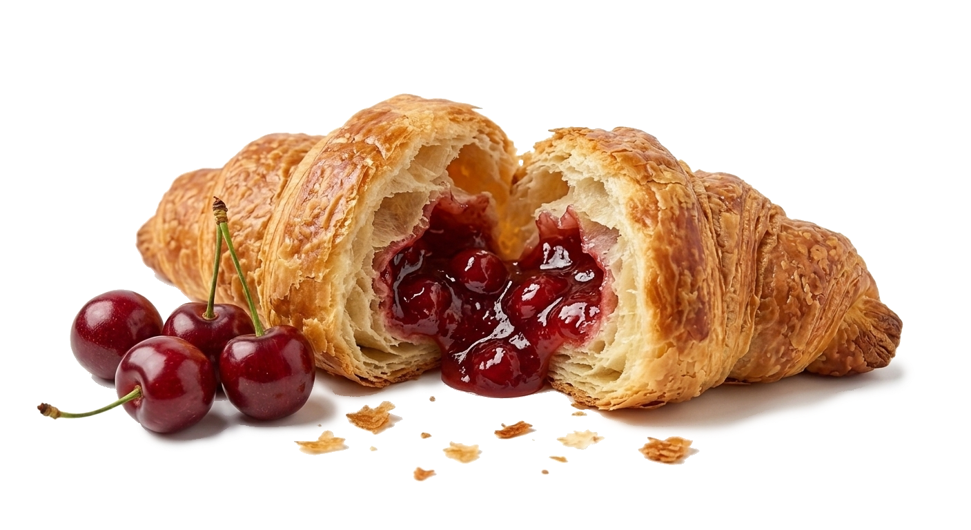 Croissant with Sour Cherry Filling 60 g