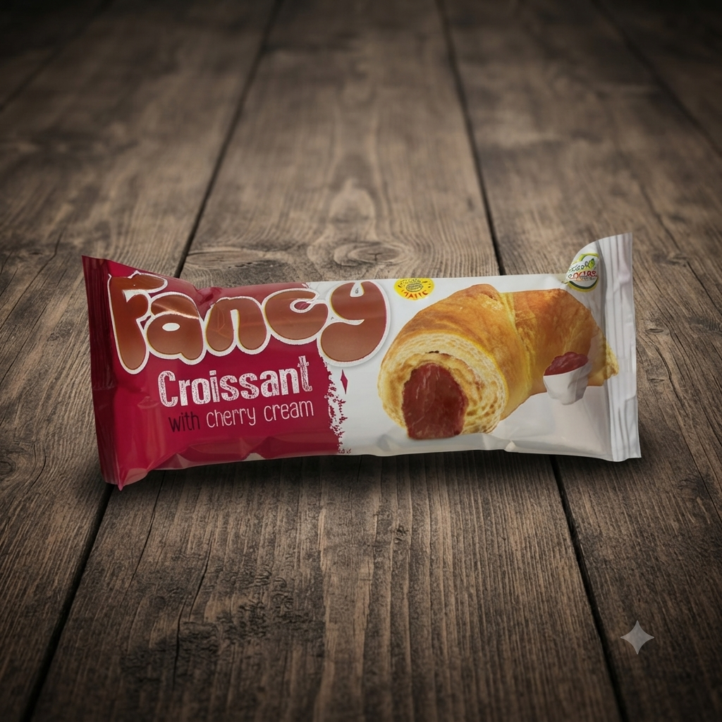 Croissant with Sour Cherry Filling 60 g