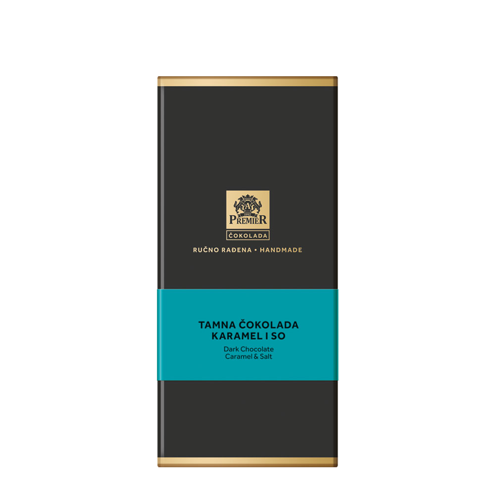 Dark Chocolate with Salted Caramel