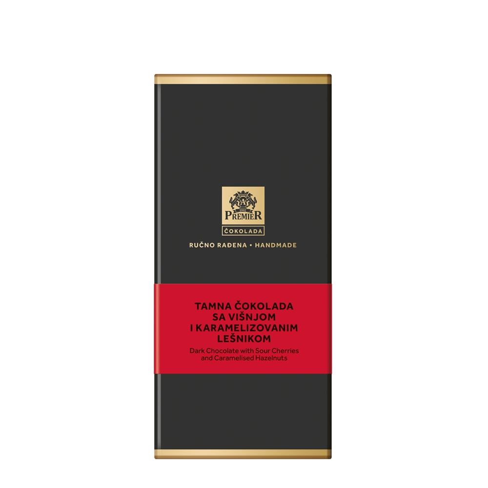 Dark Chocolate with Cherry & Hazelnut